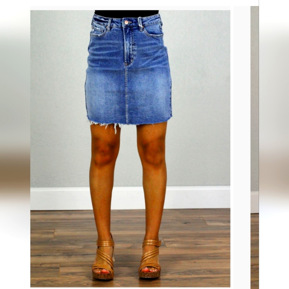 Dear John corey denim skirt - Picture 1 of 5